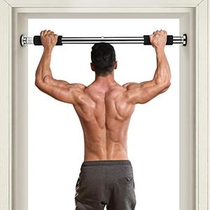 lot 39085 image: Doorway Pull Up Bar Chin Up Bar for Doorway, Adjustable 24.5 to 36 Inches Upper Body Workout Bar Heavy Duty Home Gym Exercise Fitness Door Exercise Bar