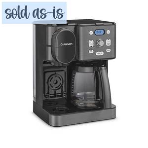 lot 49034 image: Retails $250 Cuisinart Coffee Center 2-in-1 12-Cup Drip Coffeemaker