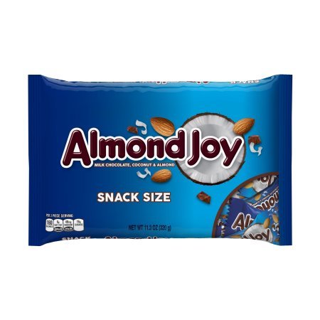 lot 2020 image: ALMOND JOY Snack Size Candy Bars, (Big Bag) 11.3 oz