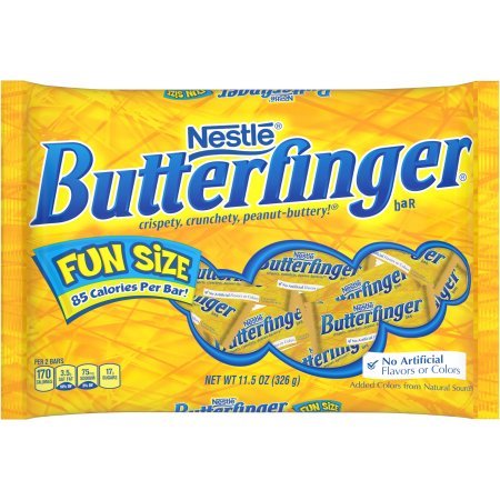 lot 2015 image: BUTTERFINGER Fun Size. (Big Bag) 11.5 oz