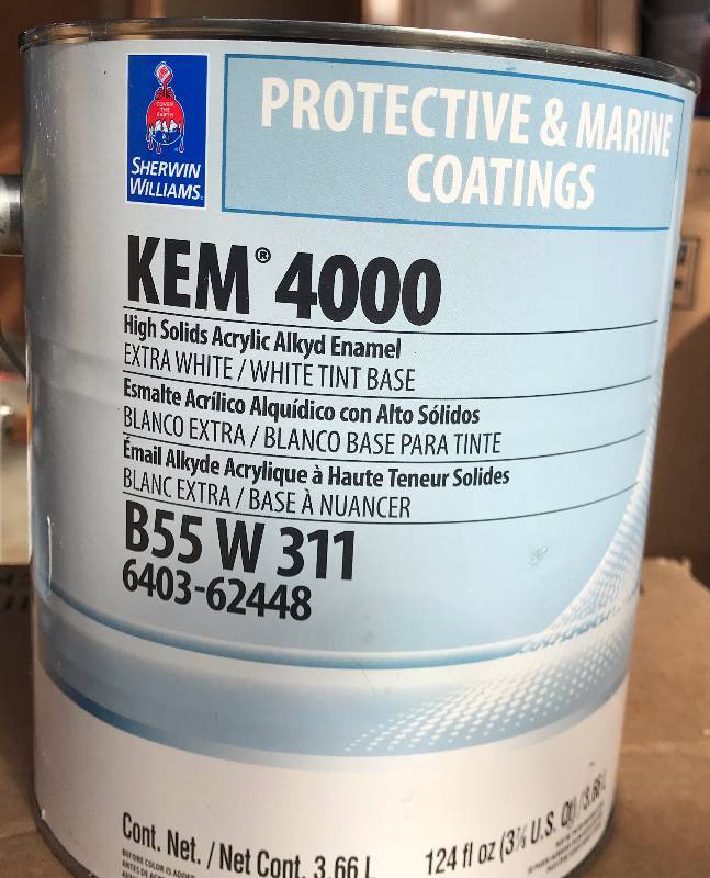 kem enamel sherwin williams