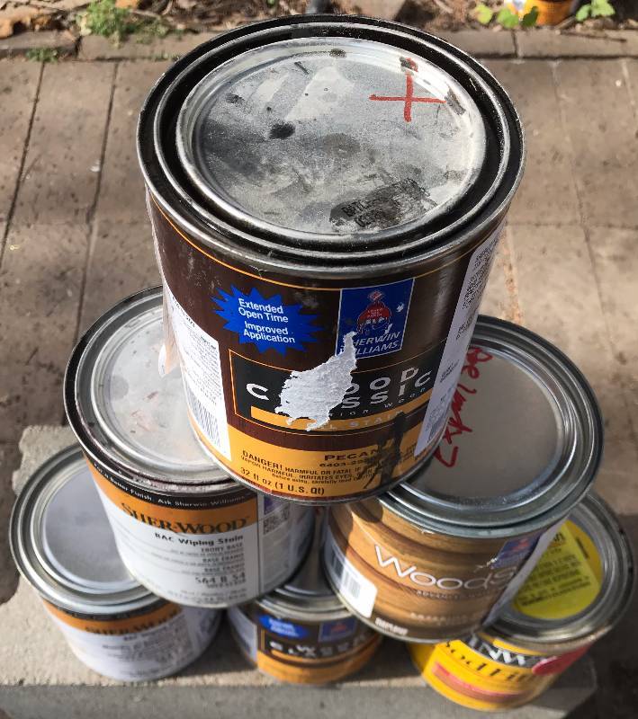 lot 6429 image: 6 Cans of Sherwin Williams STAIN
