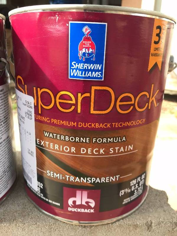SuperDeck® Exterior Waterborne Semi-Transparent Stain - Property & Facility  Managers - Sherwin-Williams