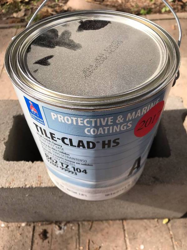 lot 6437 image: 1 Gal. Sherwin Williams PROTECTIVE & MARINE COATINGS - Tile-Clad HS