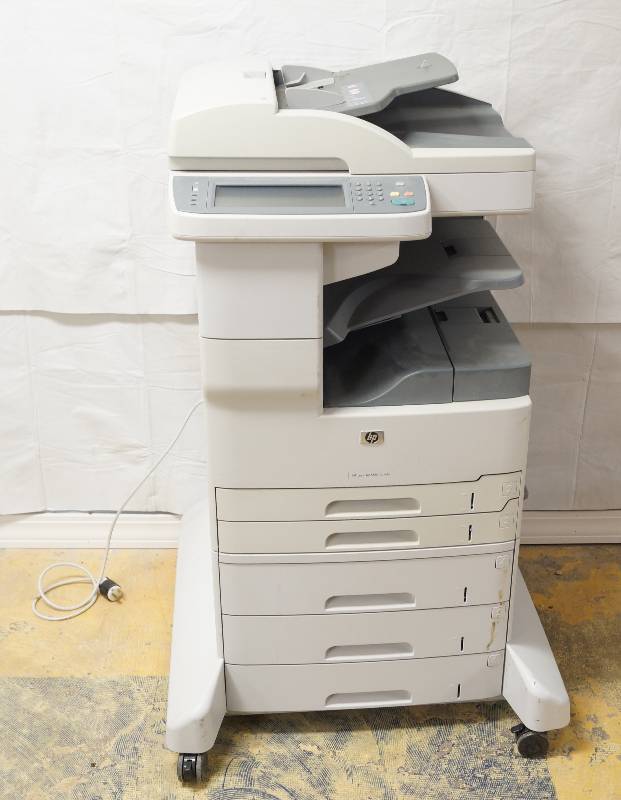 lot 1198 image: Copier  Scanner  Fax  Printer - HP LaserJet M5035 Multifunction Printer series - works