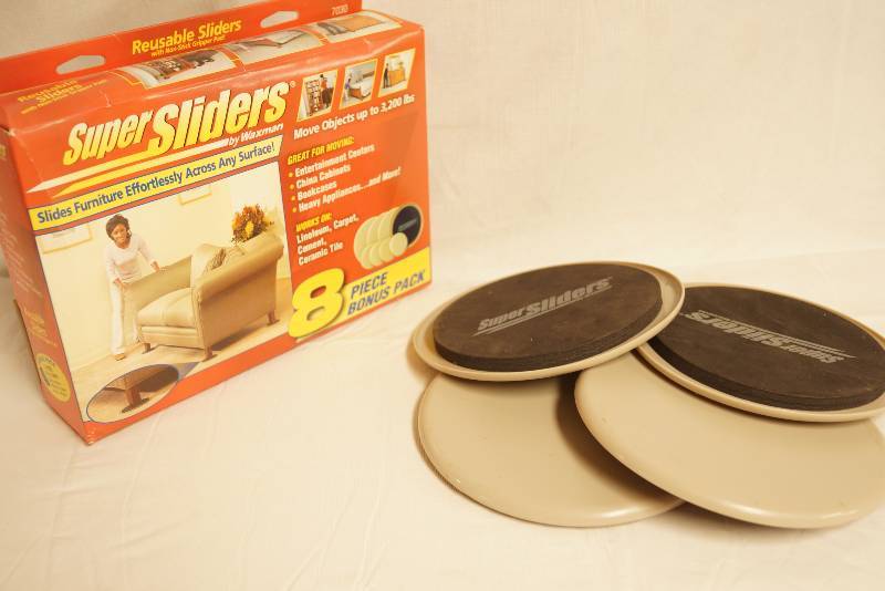 lot 2564 image: Lot of 12 Super Sliders - Move furniture easily Furniture Movers 12 total