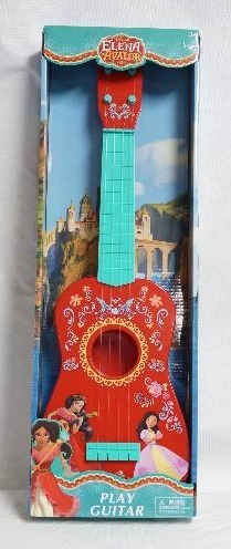 lot 2039 image: Disneys Elena Avalor Ukulele- Very Cute and New in Box