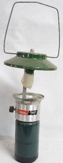 lot 2091 image: Coleman Propane Lantern - Model 5114 C Double Mantle - No Globe - nice lantern