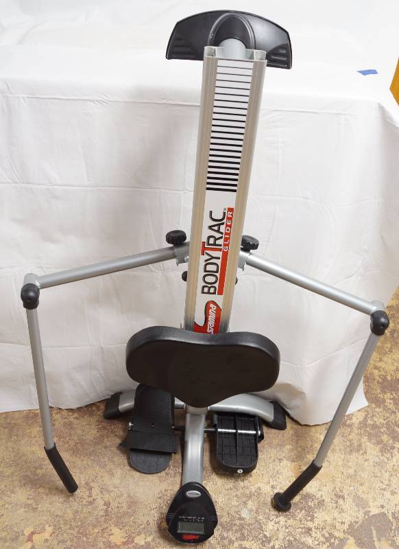 lot 2202 image: Exercise Machine - BodyTrac Glider - Stamina - W Electronic Panel - Great for getting in shape Rowing Machine