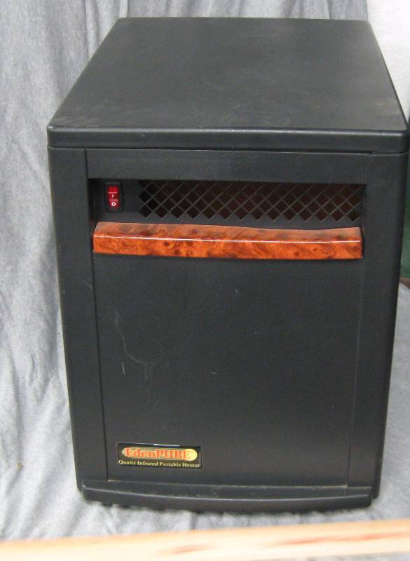 lot 2572 image: Eden Pure  - Quartz Infrared Portable Heater - WORKS