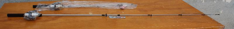 lot 2596 image: Lot of 2 NEW Fishing Rod and Reels - See photos - Nice