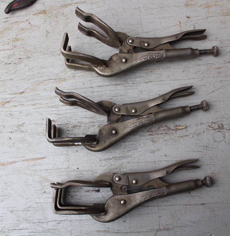 lot 3068 image: Lot of 3 Vise-Grips - see photo