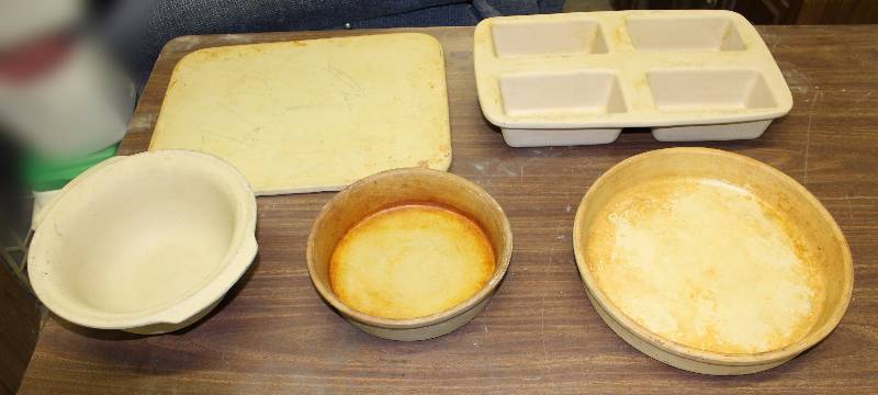 lot 3111 image: Lot of 5 Pieces Pampered Chef Bake ware - WOW