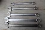 Lot of 5 Snap-On Combination Wrenches; 11/16