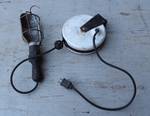 Trouble Light on Cord Reel - Tested and works, bulb not included
