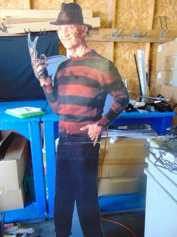 Freddy Krueger A Nightmare on Elm Street Cardboard Cutout