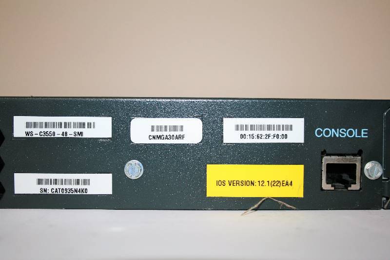 lot 335 image: CISCO SYSTEMS CATALYST 3550 SERIES