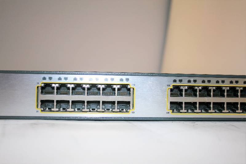 lot 339 image: CATALYST 3750 SERIES MODEL WS-C3750-24TS-E