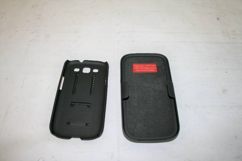 lot 346 image: LOT OF 20 MONOPRICE PHONE CASE BELT CLIP HOLSTER STAND