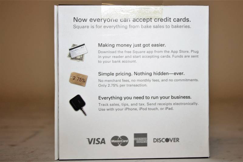 lot 361 image: LOT OF 10 SQUARE CREDIT CARD READER