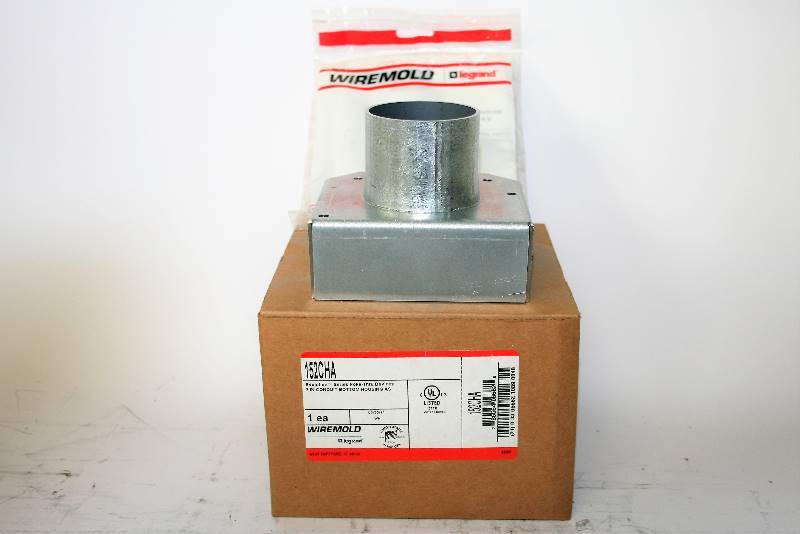 lot 423 image: WIREMOLD 152CHA EVOLUTION SERIES POKE-THUR DEVICES 2 IN CONDUIT BOTTOM HOUSING