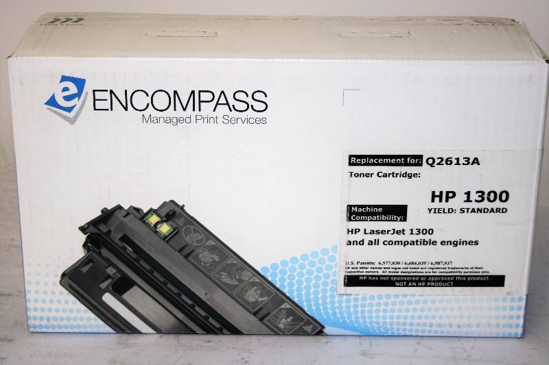lot 431 image: ENCOMPASS TONER CARTRIDGE HP 1300 YIELD STANDARD