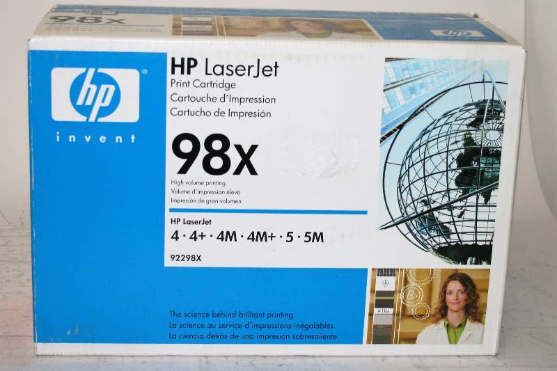 lot 434 image: HP LASERJET PRINT CARTRIDGE 92298X