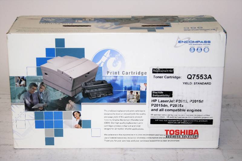 lot 436 image: ENCOMPASS TONER CARTRIDGE Q7553A YIELD STANDARD