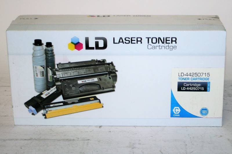 lot 440 image: LD LASER TONER CARTRIDGE LD-44250715 CYAN