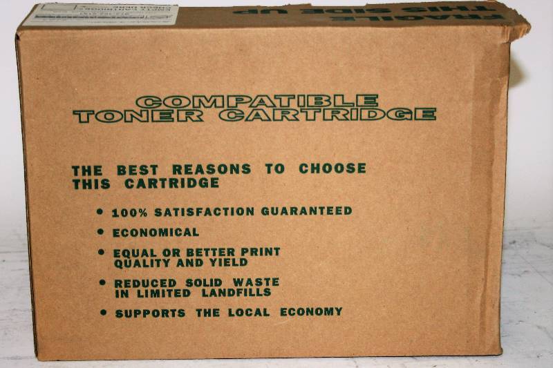 lot 452 image: COMPATIBLE TONER CARTRIDGE 21002200 CARTRIDGE BLACK