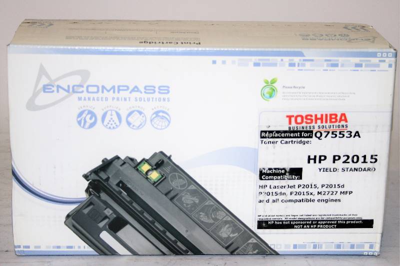 lot 456 image: ENCOMPASS TONER CARTRIDGE HP P2015 YIELDSTANDARD