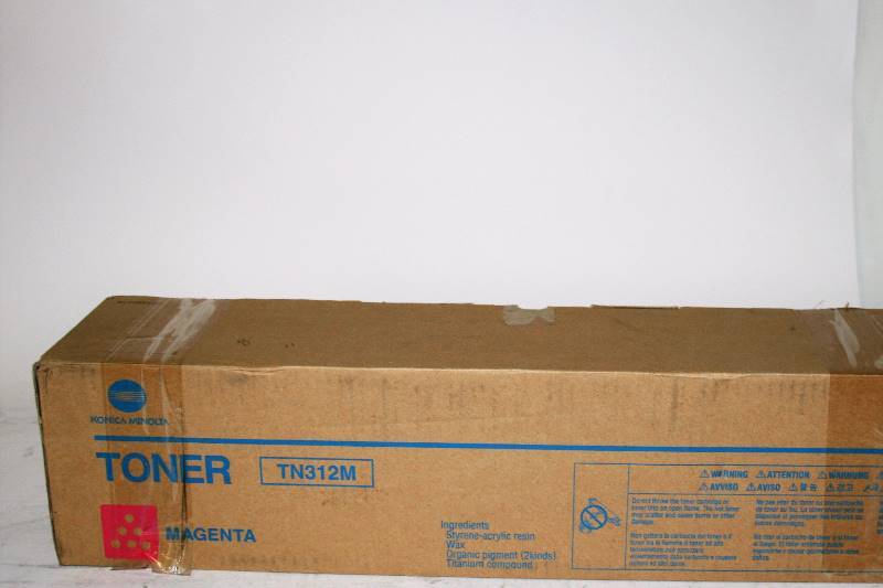lot 463 image: KONICA MINOLTA TONER TN312M MAGENTA