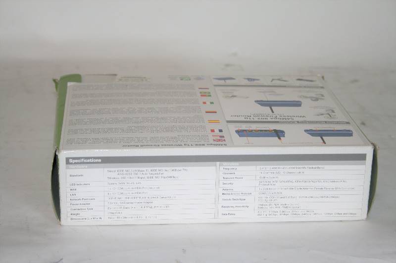 lot 476 image: TRENDNET 54MBPS 802.11G WIRELESS FIREWALL ROUTER