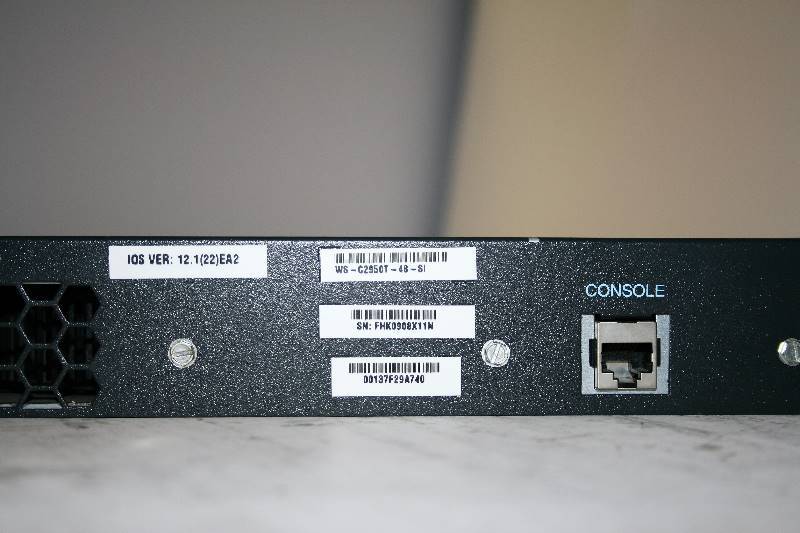 lot 534 image: CISCO SYSTEMS CATALYST 2950 SERIES
