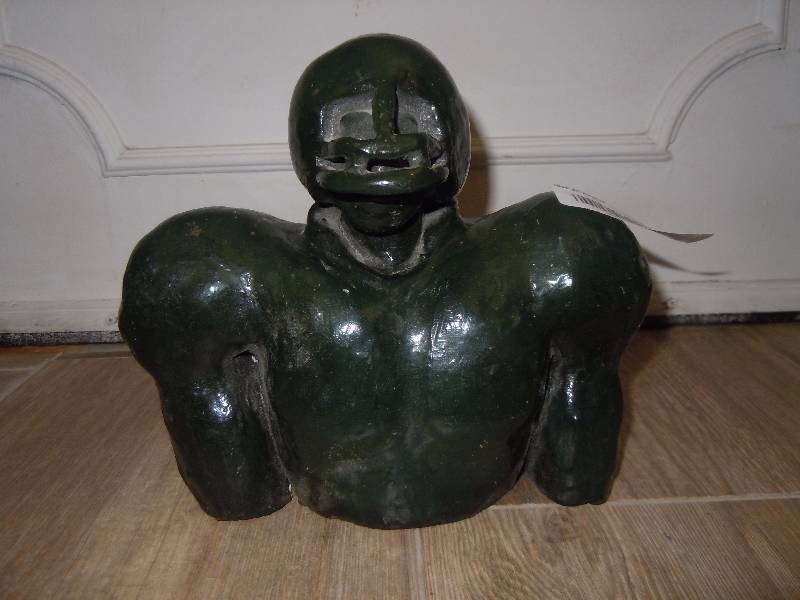 lot 246 image: Ceramic Footbal Dude