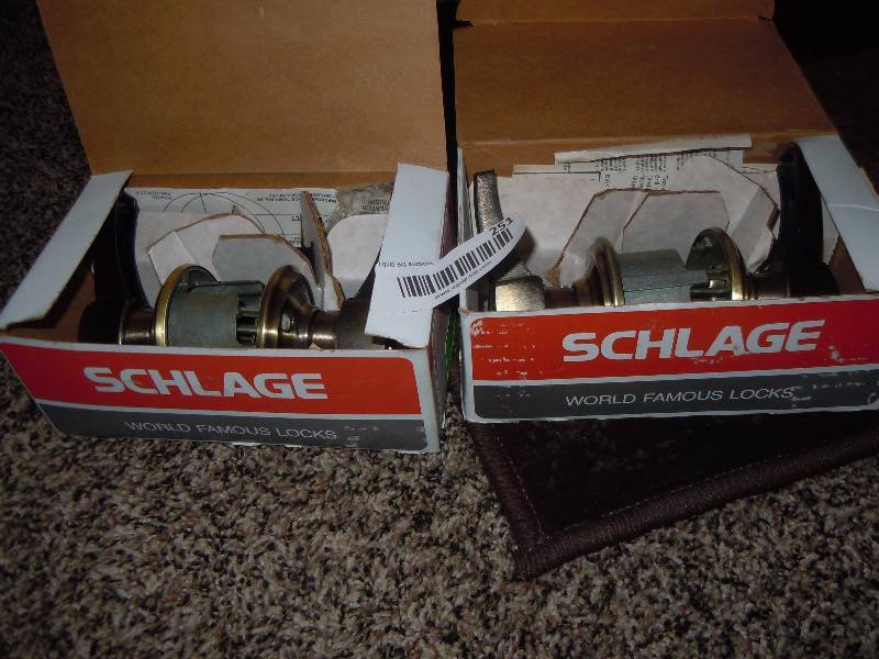 lot 249 image: Lot of Schlage Door Handles