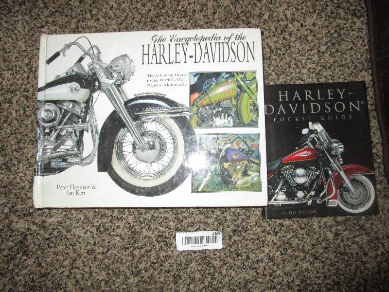 lot 260 image: Lot of Harley Books