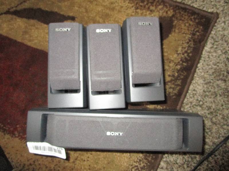 lot 278 image: Sony Surround Sound Speakers