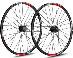 lot 12332 image: $$$ $180 Corki Dual Disc Mountain Bike Wheels 26 27.5 29 x1.5-2.4 Inch Aluminum Alloy $$$