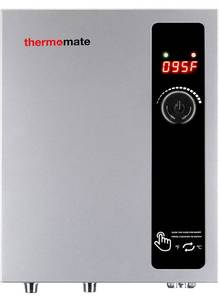 lot 12367 image: $$$ $220 thermomate Electric Tankless Water Heater, 11kW at 240 Volt, On Demand Instant Hot Water Heater, Self Modulating Energy Saving, Save Space, 2.15GPM at 35°F Rise $$$