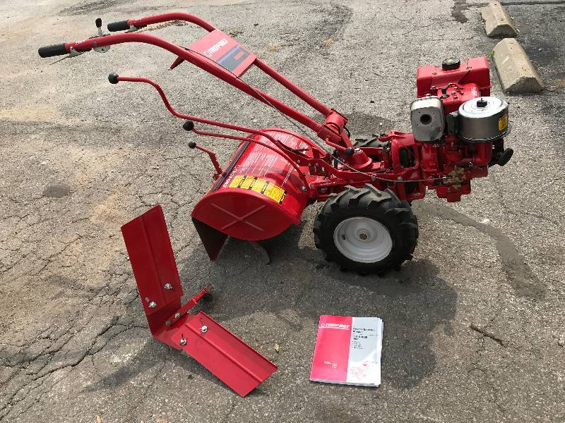 lot 111 image: TROY-BUILT PTO HORSE TILLER