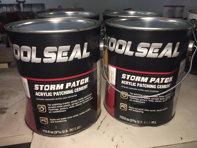 lot 170 image: 4 GAL KOOLSEAL STORM PATCH ASPHALT PATCH AND COAT