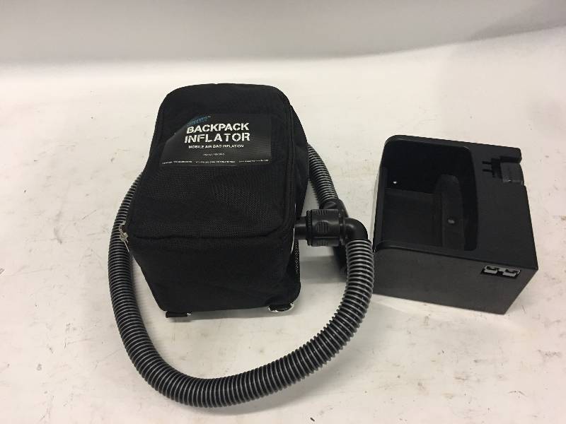 lot 179 image: SHIPPERS BACKPACK INFLATOR MOBILE AIR BAG INFLATOR