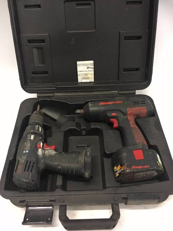 lot 181 image: SNAP ON 18V IMPACT & DRILL