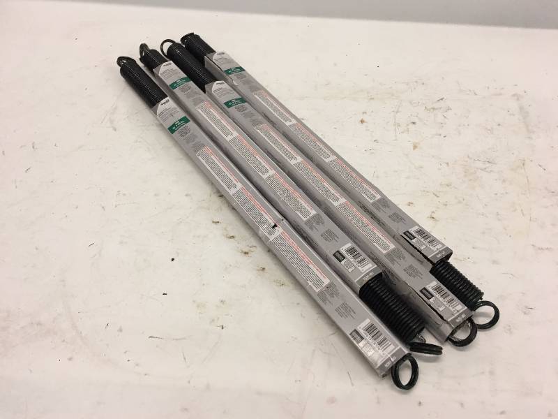 lot 139 image: LOT OF 4 GARAGE DOOR SPRINGS