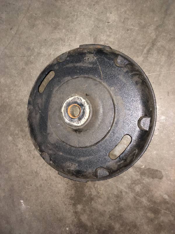 lot 148 image: HEAVY METAL BASE FOR STAND