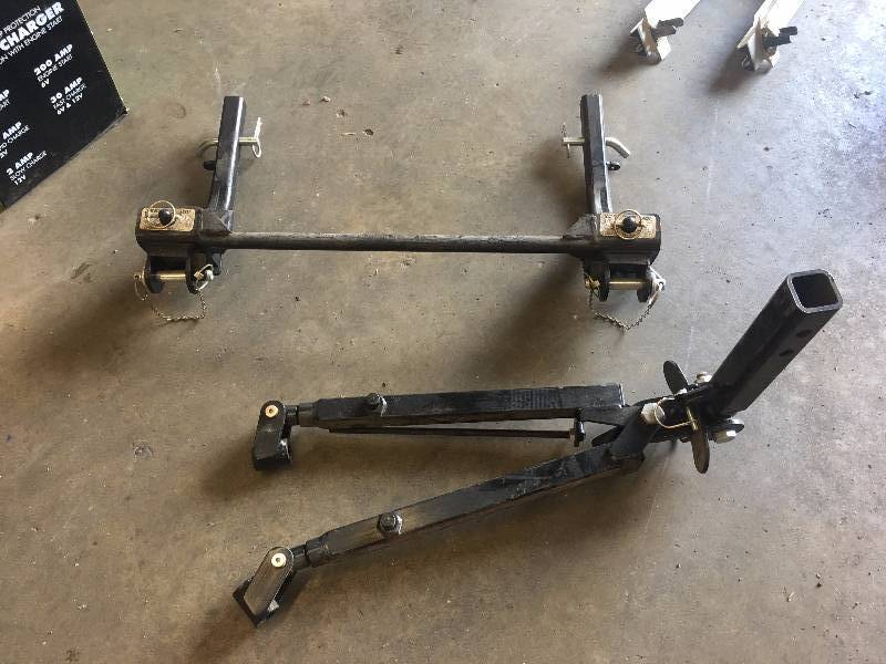lot 214 image: FALCON 5250 RVMOTORHOME TOW BAR FOR VEHICLE TOWING