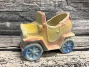 lot 2 image: vintage USA marked car planter