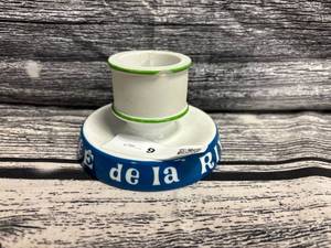 lot 9 image: Vintage Mid century Rive de la Gauche Cafe Match Striker, chip mark in rim