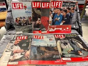 lot 126 image: 8- life magazines
